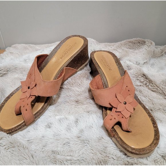 Massimo Caponi Sandals, Size 9.5 M, Made in Italy - Picture 7 of 8